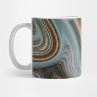 Glitter Liquid Marble 7 Mug